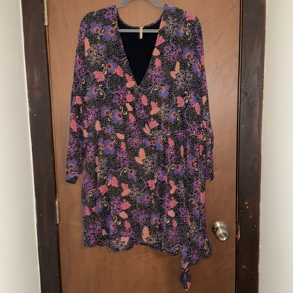 Free People Teegan Twilight dress sz L 💜